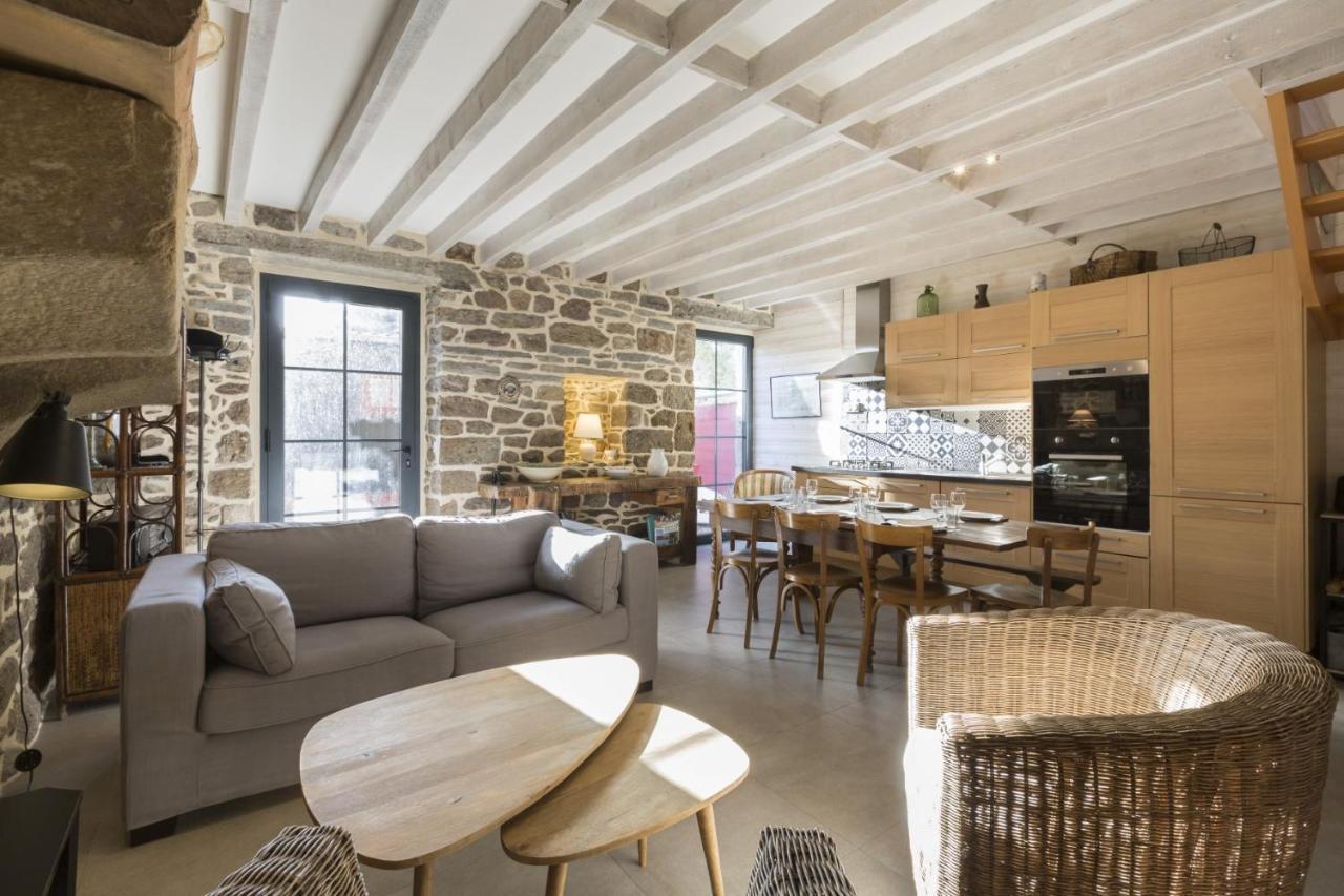 Saint Malo, Le Pont, Maison Plage A 100M Βίλα Εξωτερικό φωτογραφία