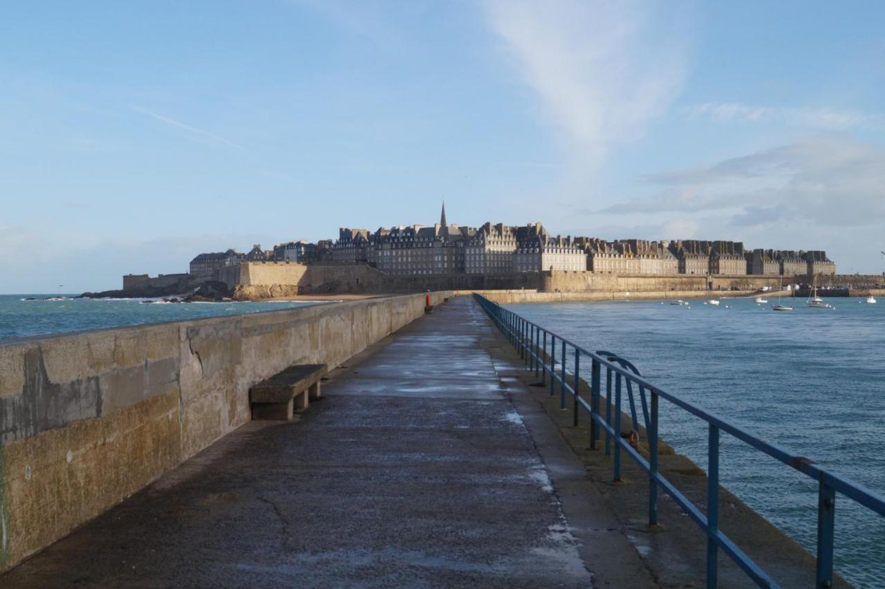 Saint Malo, Le Pont, Maison Plage A 100M Βίλα Εξωτερικό φωτογραφία